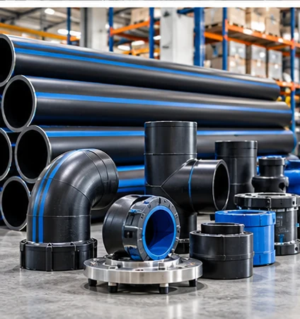 Representative service photography for HDPE Pipes & Fittings