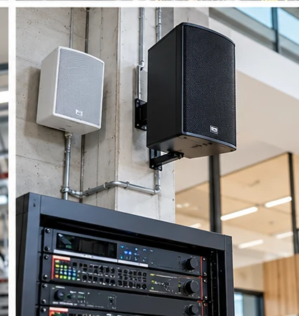 Representative service photography for Public Address Solutions